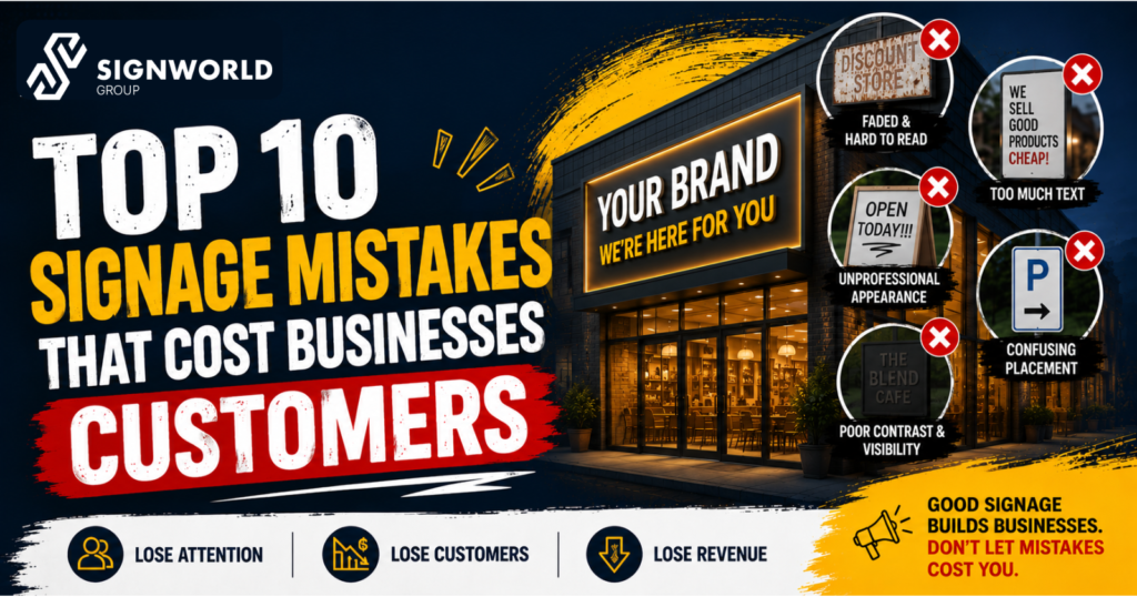 10 Signage Mistakes